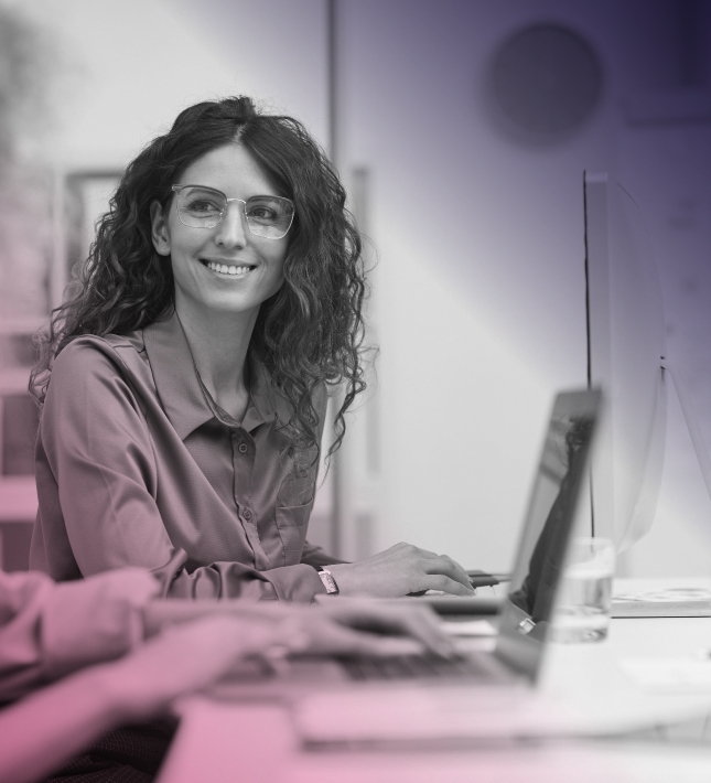 woman in work environment